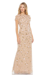 1 of 3 Mac Duggal 9086 Dress Nude-Multi