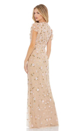 2 of 3 Mac Duggal 9086 Dress Nude-Multi