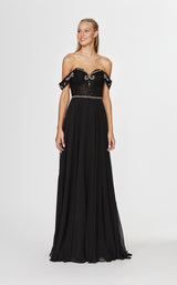 1 of 3 Angela and Alison 91012 Dress Black