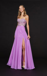 4 of 5 Angela and Alison 91020 Dress Violet