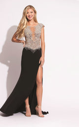 1 of 2 Jovani 91032BG Dress Black