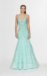 1 of 4 Angela and Alison 91060 Dress Glacier