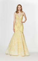 3 of 4 Angela and Alison 91060 Dress Yellow