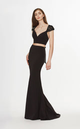 1 of 3 Angela and Alison 91081 Dress Black