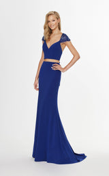 2 of 3 Angela and Alison 91081 Dress Royal-Blue