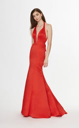 2 of 7 Angela and Alison 91089 Dress Hot-Red