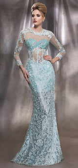 1 of 5 MNM Couture 9110 Light Blue