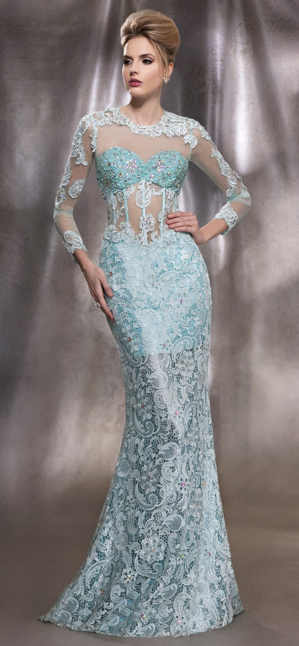 MNM Couture 9110 Light Blue