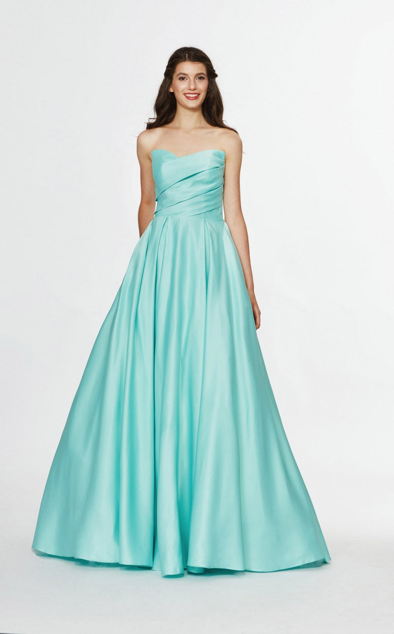 Angela and Alison 91137 Dress Seafoam