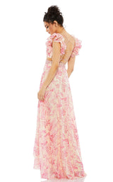 2 of 3 Mac Duggal 9161 Dress Pink-Multi