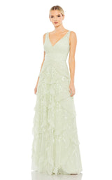 2 of 6 Mac Duggal 9162 Dress Sage