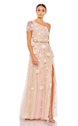 1 of 3 Mac Duggal 9165 Dress Blush-Gold