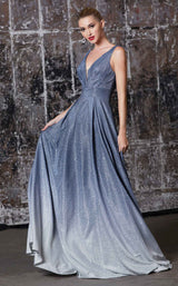 2 of 3 Cinderella Divine 9174 Dress Navy