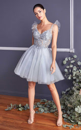 3 of 4 Cinderella Divine 9238 Dress Silver