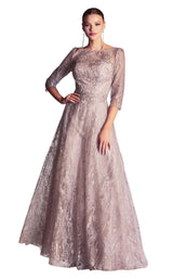 1 of 3 Cinderella Divine 9241 Dress Mauve