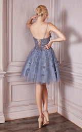 5 of 5 Cinderella Divine 9243 Dress Smoky-Blue