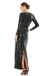 2 of 3 Mac Duggal 93613 Dress Black