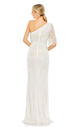 2 of 3 Mac Duggal 93635 Dress White