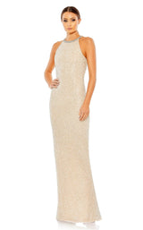 3 of 9 Mac Duggal 93742 Dress Nude-Silver