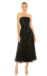 1 of 6 Mac Duggal 93898 Dress Black