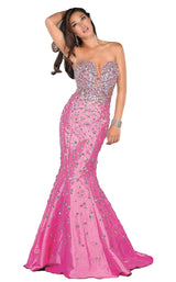 1 of 2 Jovani 944 Dress Fuchsia