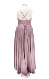 2 of 4 Faviana 9498 Dress Deep-Mauve