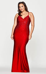 1 of 2 Faviana 9518 Dress Ruby