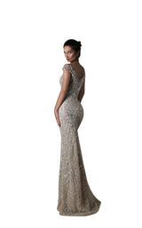 2 of 4 Tarik Ediz 96020 Dress Stone