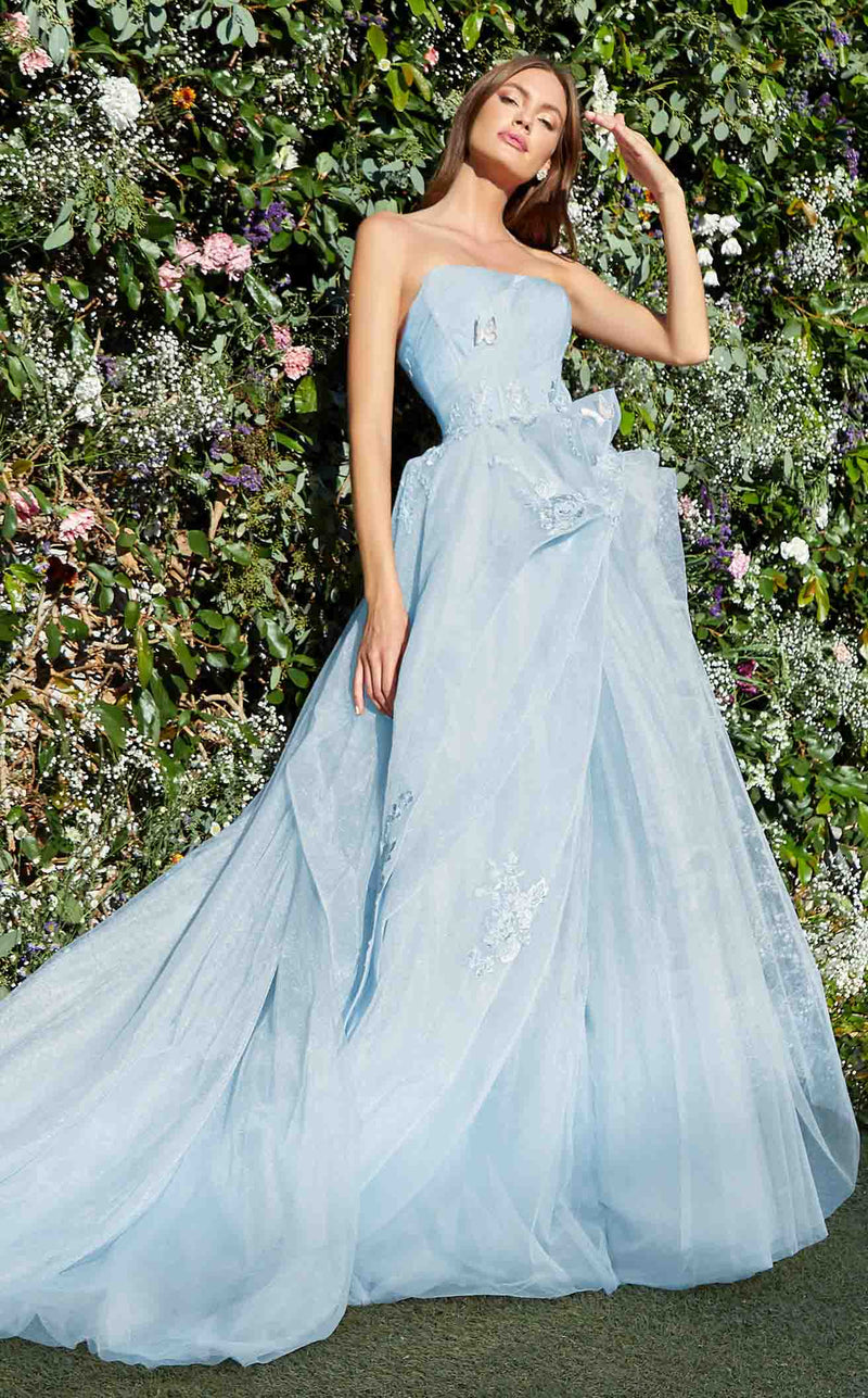 Andrea and Leo A1021 Dress Light-Blue