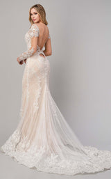 2 of 3 Andrea and Leo A1022 Dress Off-White