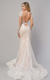 3 of 3 Andrea and Leo A1022 Dress Off-White