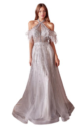 1 of 4 Andrea and Leo A1023 Dress Silver