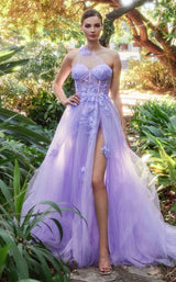 1 of 7 Andrea and Leo A1053 Dress Lilac