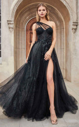 3 of 7 Andrea and Leo A1053 Dress Black