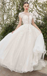 1 of 2 Andrea and Leo A1082W Dress Off-White