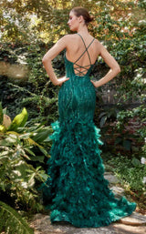 2 of 2 Andrea and Leo A1171 Dress Emerald