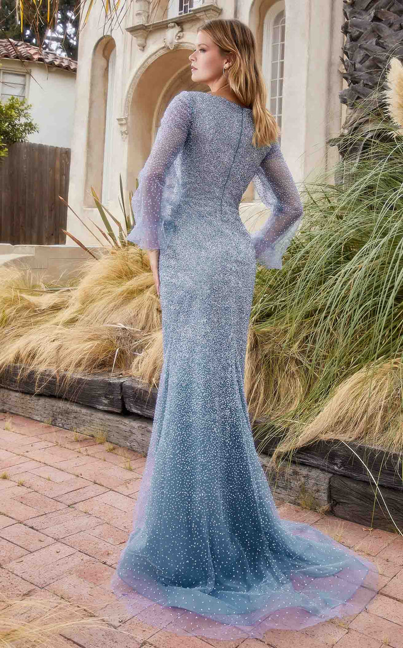 Andrea and Leo A1173 Dress Smoky Blue