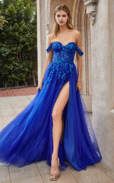 2 of 4 Andrea and Leo A1209 Dress Royal