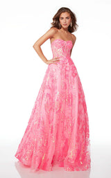 1 of 4 Alyce 61515 Neon Pink