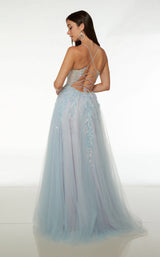 2 of 2 Alyce 61635 Light Blue/Orchid