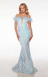 1 of 3 Alyce 61650 Opal/Light Blue