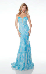 3 of 5 Alyce 61656 Light Turquoise