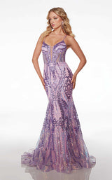 2 of 5 Alyce 61656 Lilac/Pink