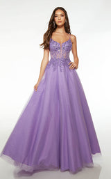 1 of 2 Alyce 61671 Dark Lavender