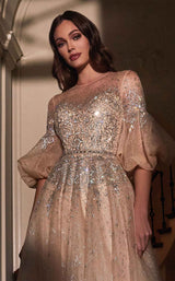 2 of 3 Cinderella Divine B703 Dress Champagne