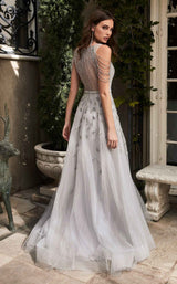 2 of 3 Cinderella Divine B710 Dress Silver