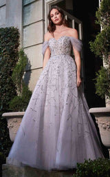 1 of 2 Cinderella Divine B713 Dress Silver