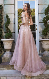 2 of 3 Cinderella Divine B715 Dress Rose-Gold