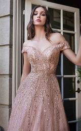 3 of 3 Cinderella Divine B715 Dress Rose-Gold