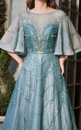 3 of 3 Cinderella Divine B719 Dress Sea-Mist